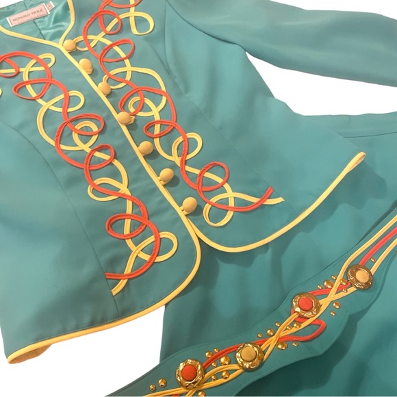 🔥HOST PIC🔥Howard Wolf Vintage Blazer and Skirt Set - Picture 3 of 4